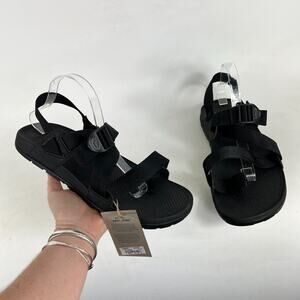 Chaco Lowdown 2 Sandal Men's 12 Black Adjustable Strap Buckle Strappy athletic